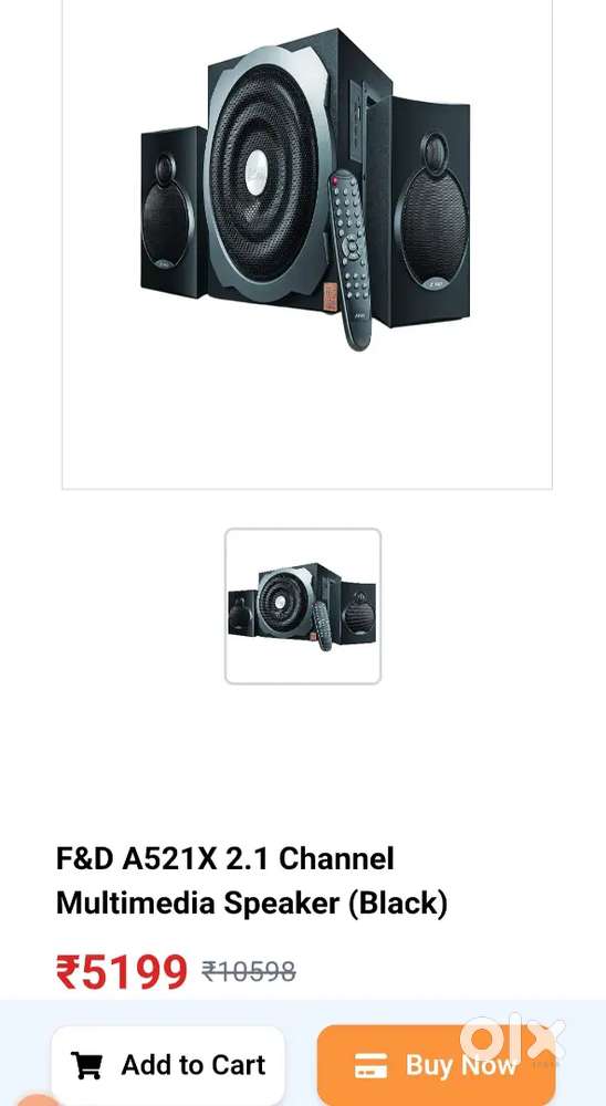 F&D 50W Bluetooth Home theater Speakers