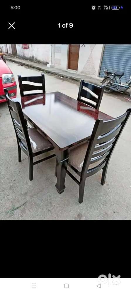 new luxurys style model four seater dining table at affordable price