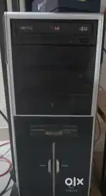Cpu unit, mouse, keyboard and speaker