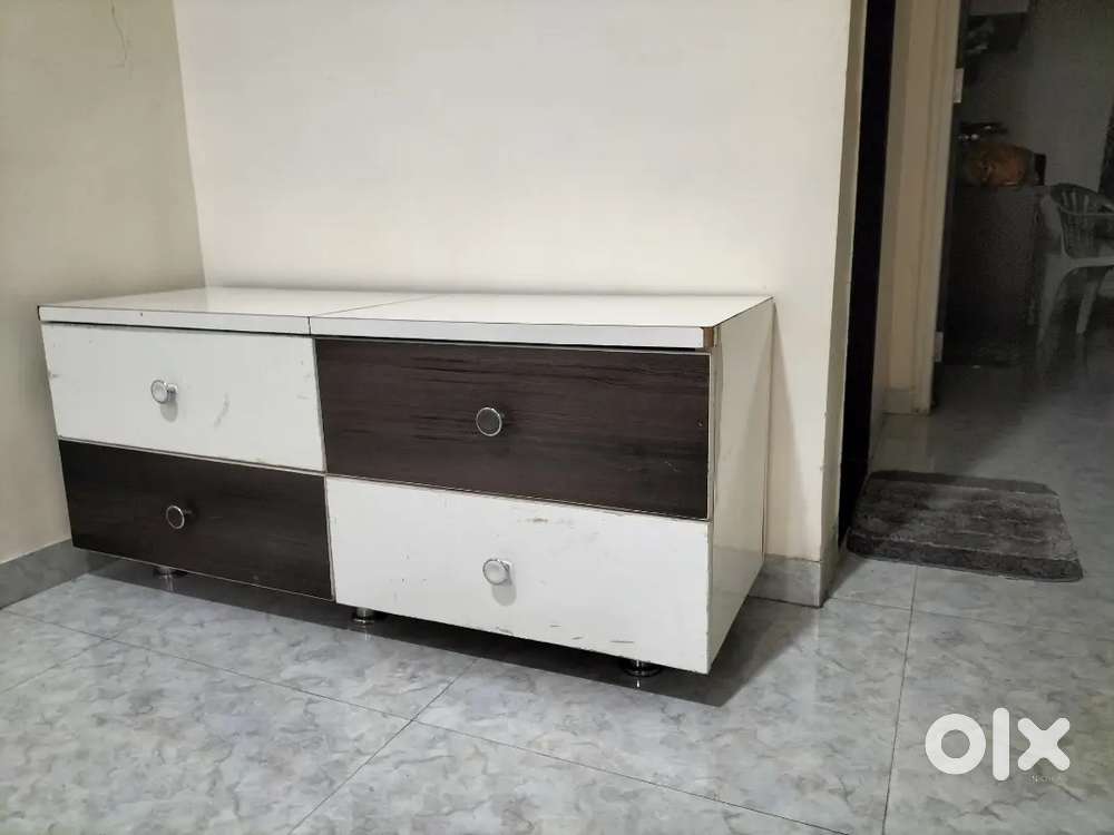 Plywood TV unit come storage unit for sell.