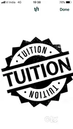 Tutions for6th to 12th in MOGA