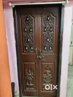 Temple mandir Pooja room doors 2sets(4doors)only 1waskal