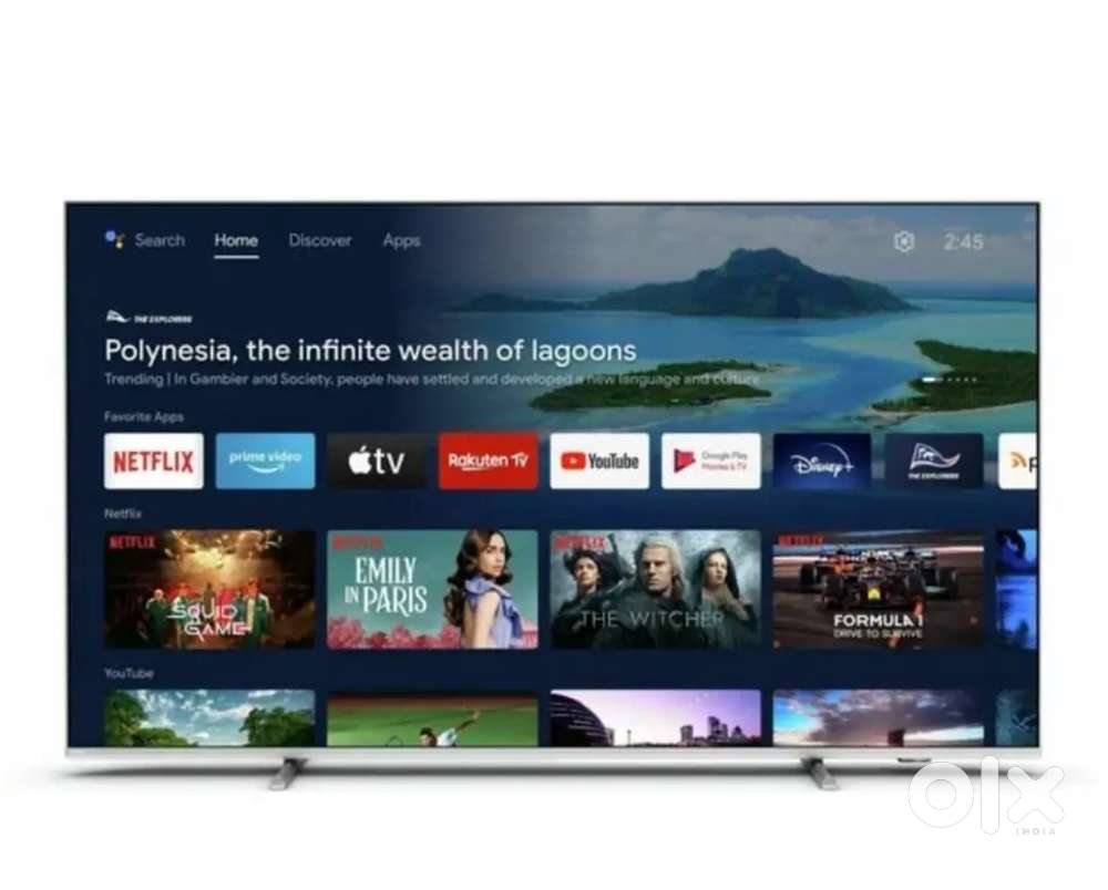 42 INCH ANDROID SMART LED TV 2 YEARS WARRANTY 4K