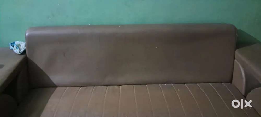 1 large Cushion sofa and 2 cushion chairs