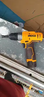 INGCO 12V Cordless Drill Machine, Drilling Machine With 2 Pcs Battery