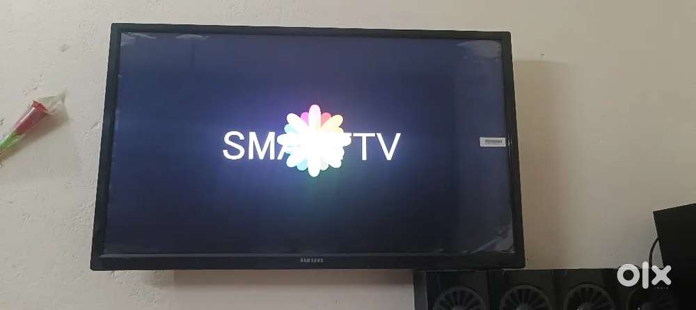 Samsung Smart tv with Zebronics home theatre 6000+2500