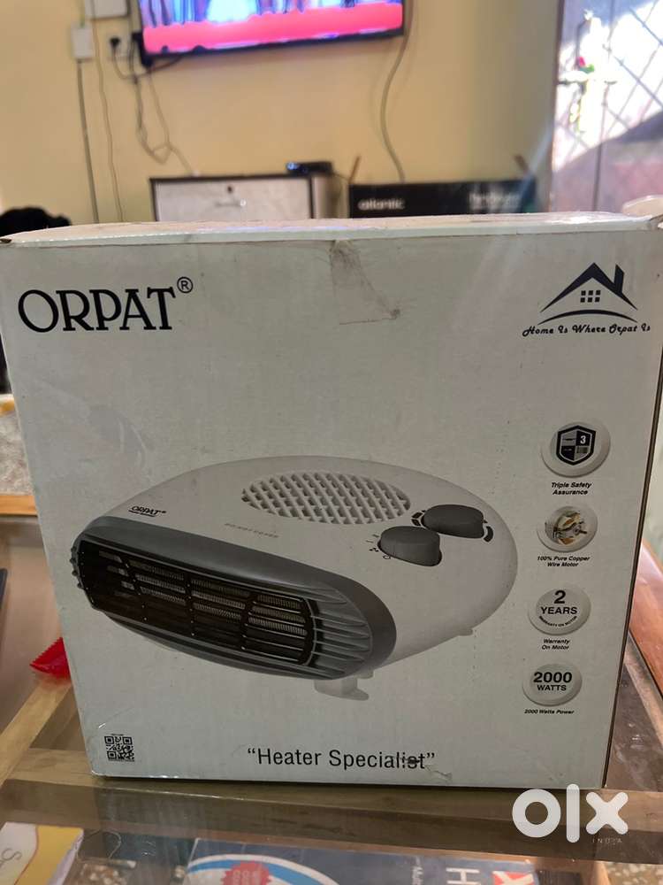 Orpat OEH-1260 2000W Room Heater  Excellent Condition + Warranty