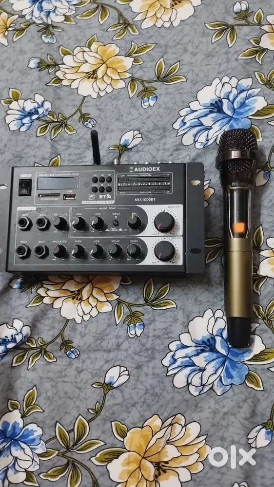 സൗണ്ട് മിക്സ്ർ & മൈക്