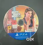 Gta V cd for ps4 / ps5 ( only disc )