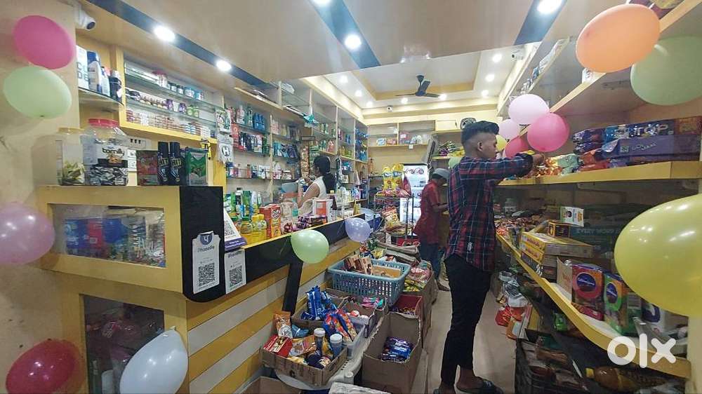 Fully furnished grocery shop for rent