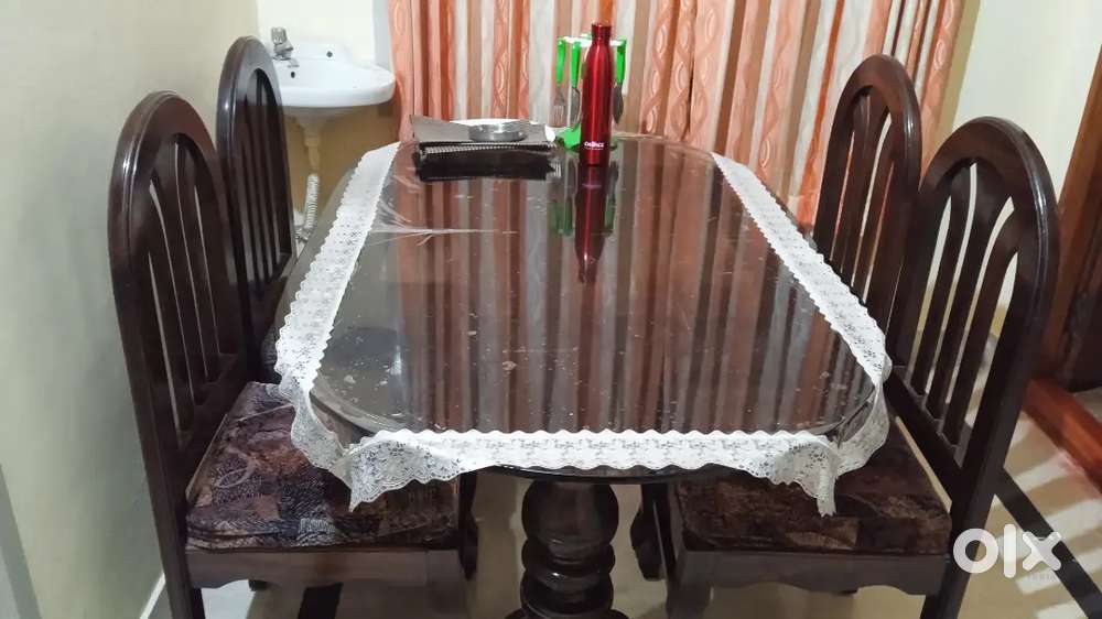 Dining table with chair