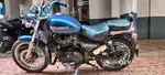 Royal enfield Thunderbird 350 cc with customized seats and fog lamps