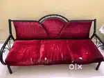 Durable metal sofa set of 3 (NEGOTIABLE)