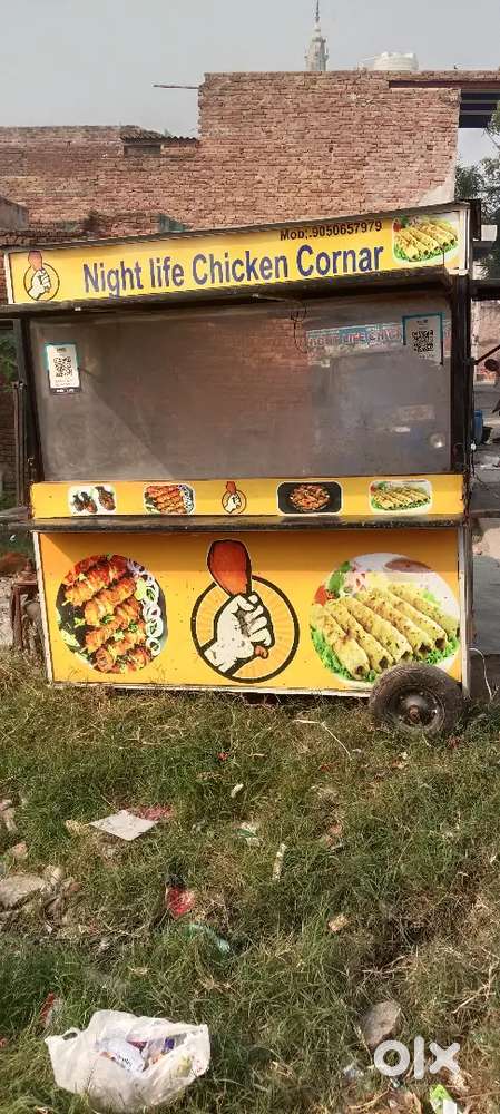 Food cart for food cart fully lights