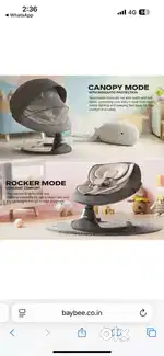 Baybee automatic electric cradle swing