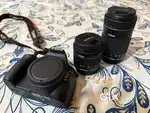 Canon Eos 200D II Dslr Camera | 2 Lenses | EFS 18-55mm & EFS 55-250mm