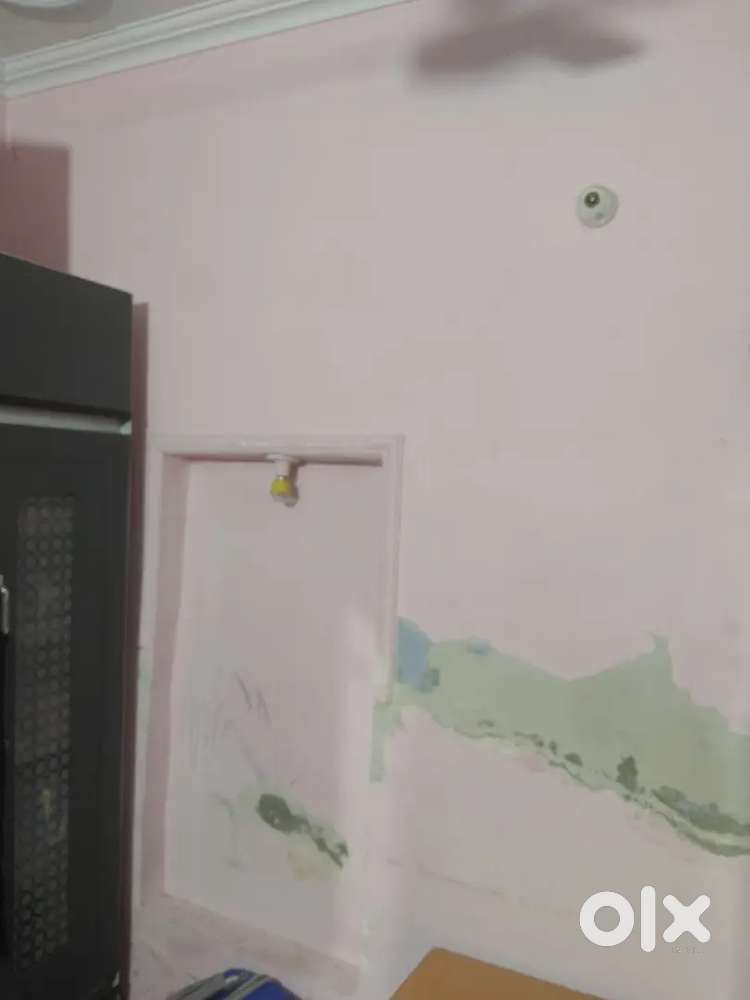 only one room, kitchen not