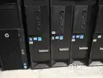 Server Lenovo c30 2670xeon dual 16core 256ssd 64ram 24 moniter dell