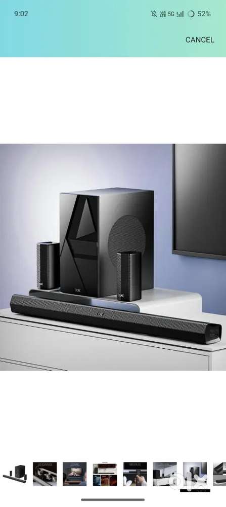 Sound bar avatar boat line bar5.1