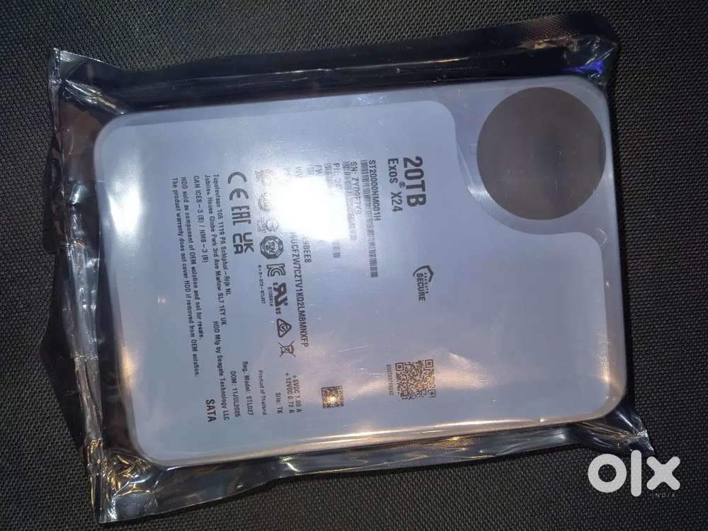 Seagate Exos 20tb Hard Drive