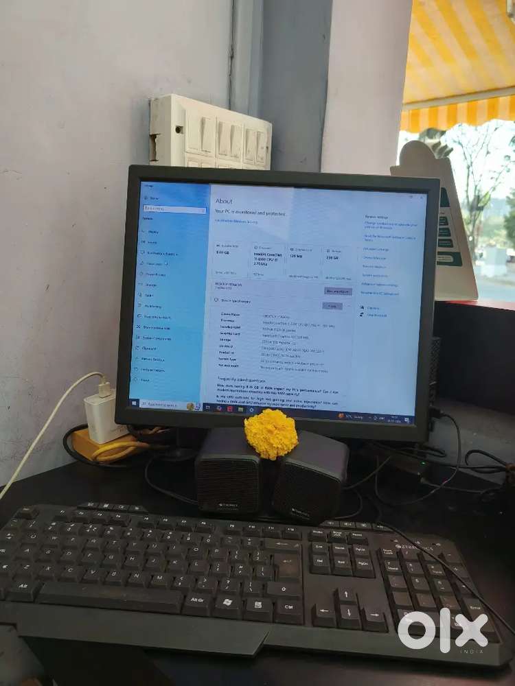 1 year old computer with compact cpu