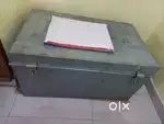 STEEL TRUNK STORAGE BOX OF SIZE 35*21*18 INCH