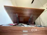Royal Oak Hydraulic Bed(king size) with Storage and Side table