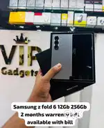Vip gadgets samsung fold 6 12Gb 256Gb