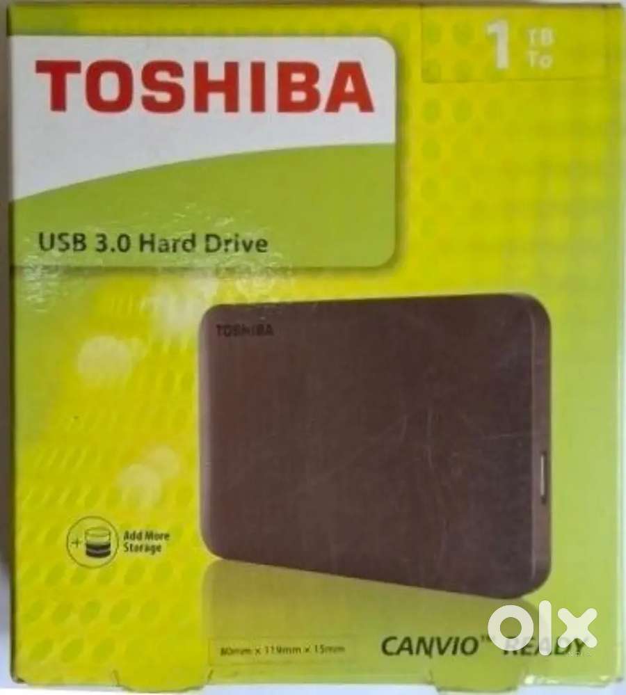 Toshiba 1 TB External Hard Disc