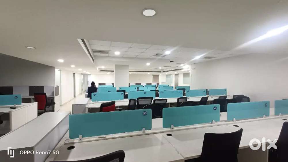 83 Workstations 4 Cabins 1 Conference plug and play office for Rent