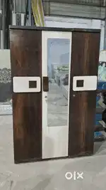 Wardrobe 2 doors in engineering wood A grade with 5 yrs warranty