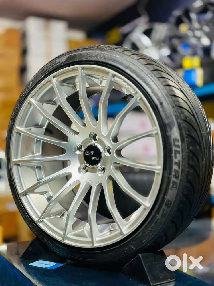 17~inch 5*100pcd 9j Gtrpro Alloys with Tyres Set of 4 lite used
