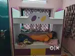 Bunket cot and sofa cum bed