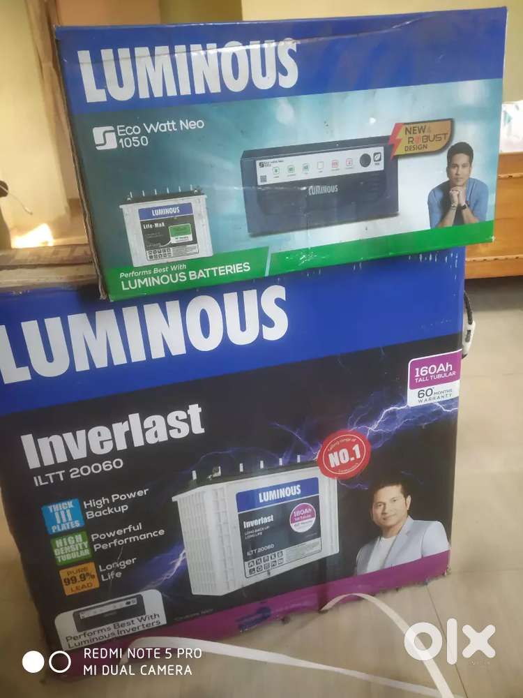 Luminous inverter with battery (never use)