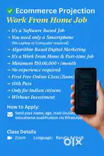 Part time job, work from home, earn upto 1000000 every month