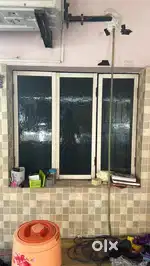 Aluminium windows with miirror