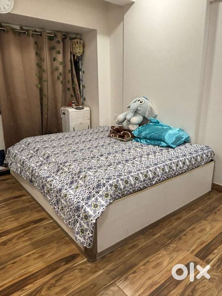 8x6 Queen Size Storage Diwan Bed with Mattress - Urgent Moving Sale