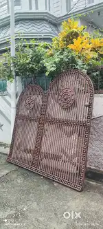 Boundary wall Iron gate