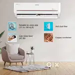 Voltas 1.5ton 3 star with easy emi option on credit card