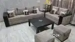 Full Sofa Set with Centre and Corner Table