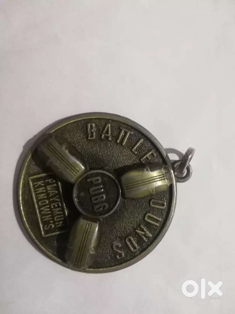 PUBG rotating key ring
