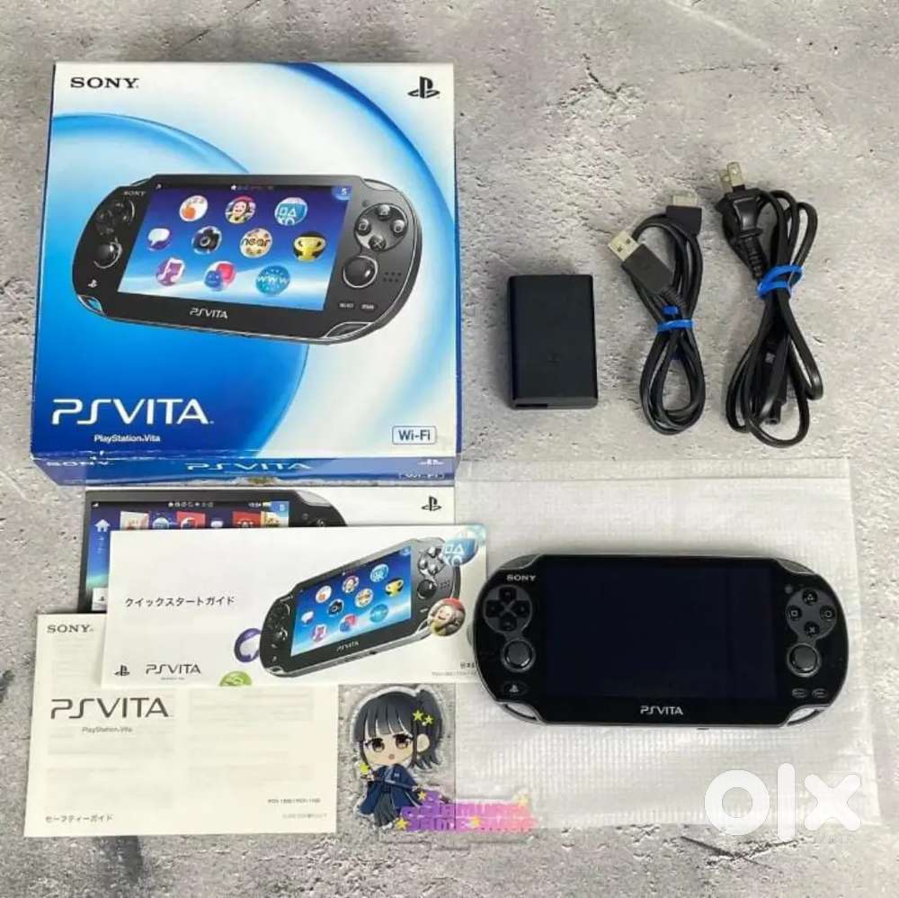 PS Vita PCH-1000 Sony Playstation Console Accessory Complete Box Set