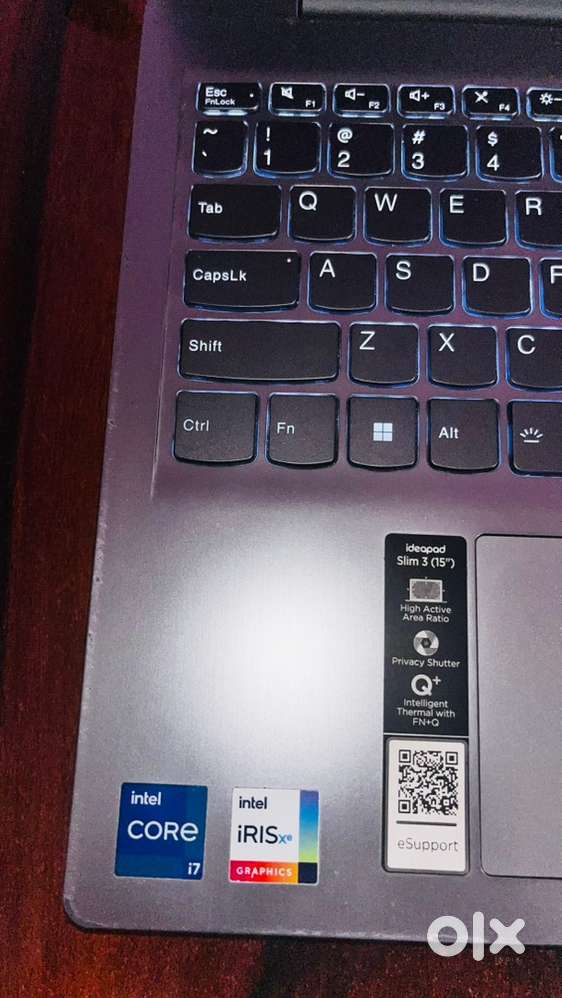 16 GB Ram, Gaming laptop with Intel Core i7 and Iris xe Graphics Card