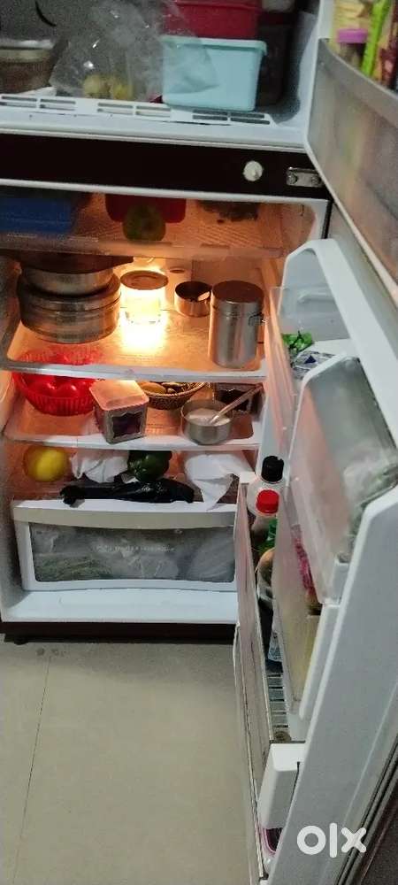 Godrej double door fridge