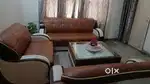 7 seater sofa set with couch and table in very good condition