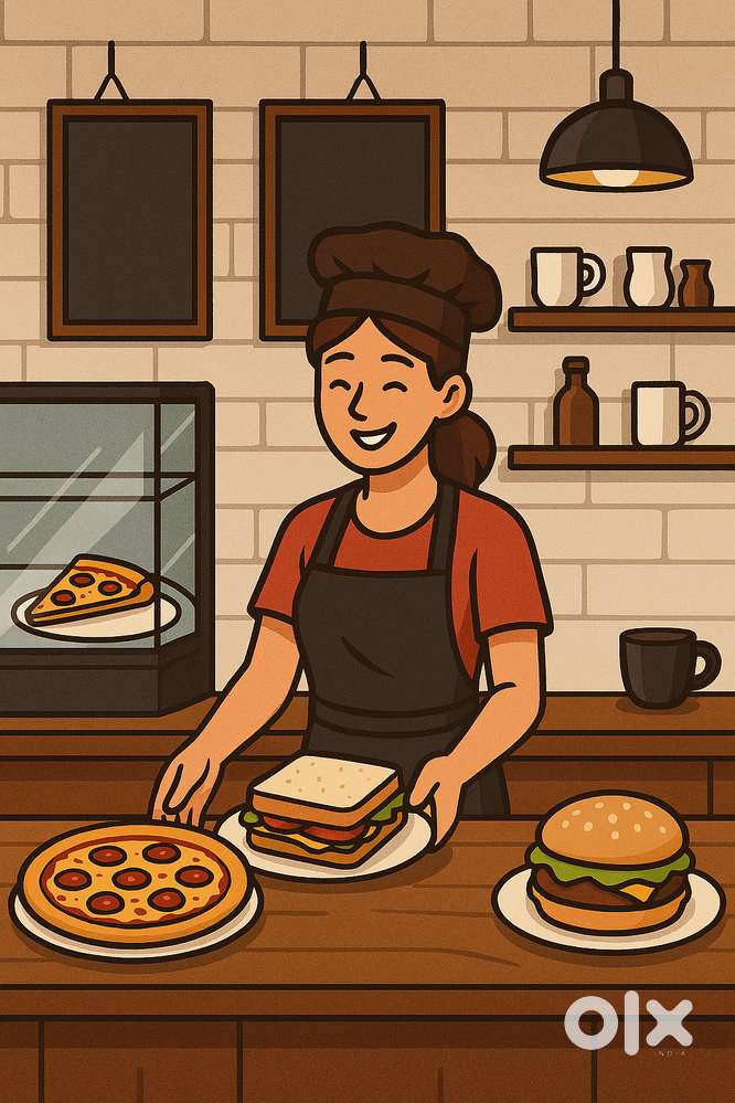 Job for Cafe - Helper and Master chef