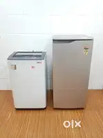 ** Combo Panasonic 6.2kg washingmachine&Samsung refrigerator 195ltrs