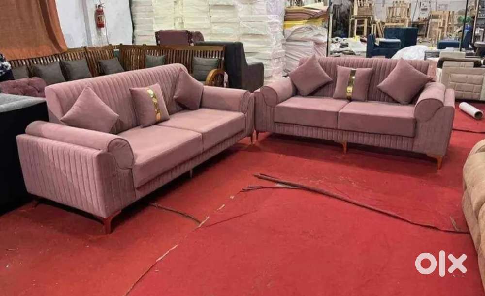 Designer sofa's showcase impeccable craftsmanship with meticulous atte