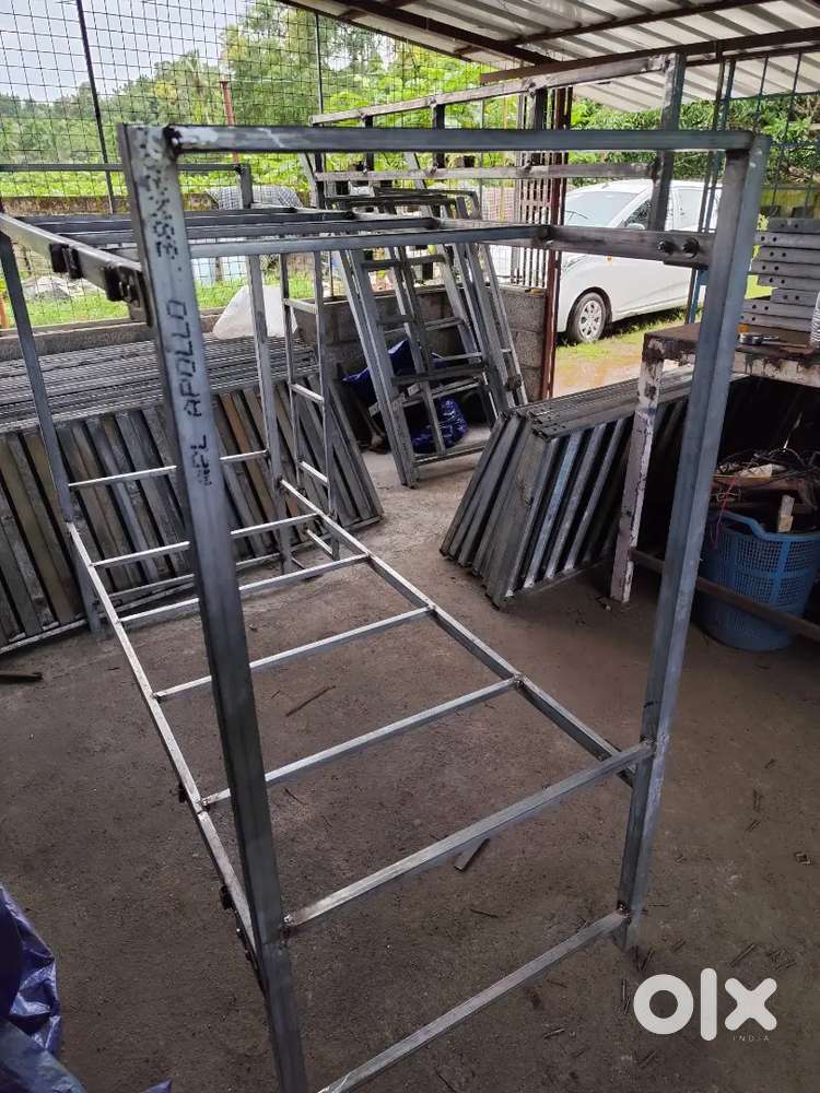 Welder for furniture work shop.