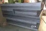 wooden counter